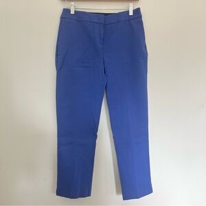 NWT Boden Glorious British Style Royal Blue Women's Crop Ankle Pants Sz 6P Flat